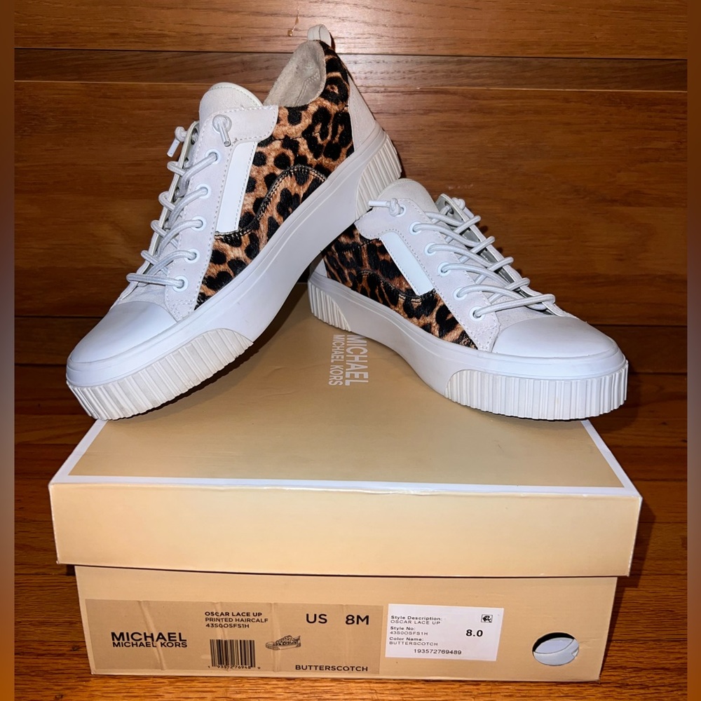 Michael Kors Leopard print sneakers